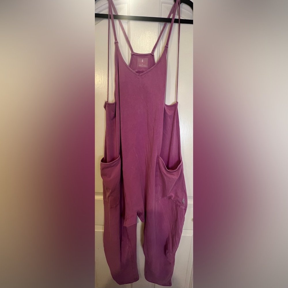 NWOT Free People Movement FP Hot Shot Body Romper SZ SM & LARGE Lilac color NWOT - Picture 3 of 9